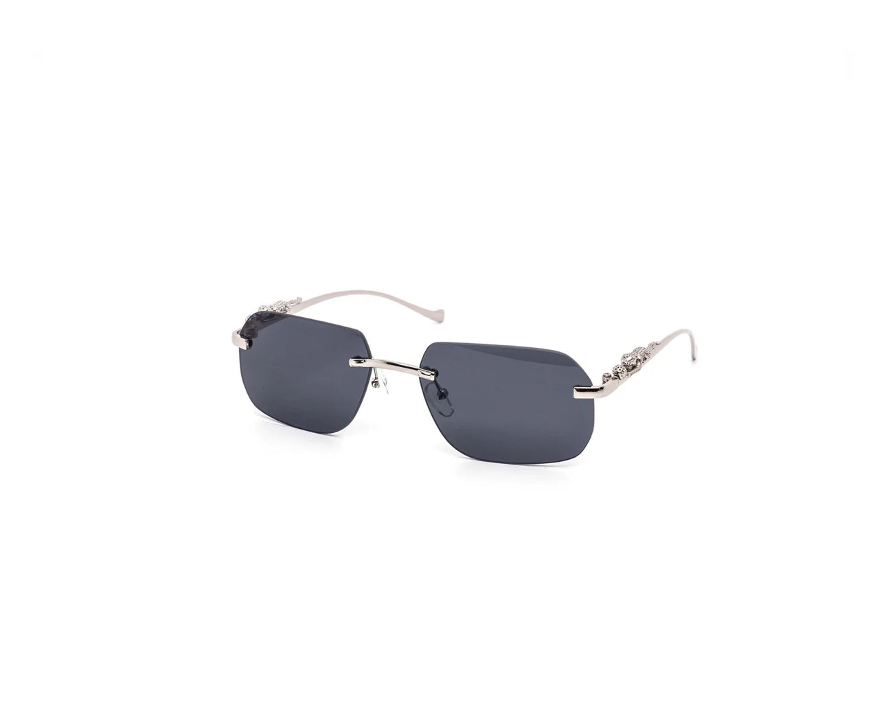 Super Sleek Rimless Gradient Metal Feline