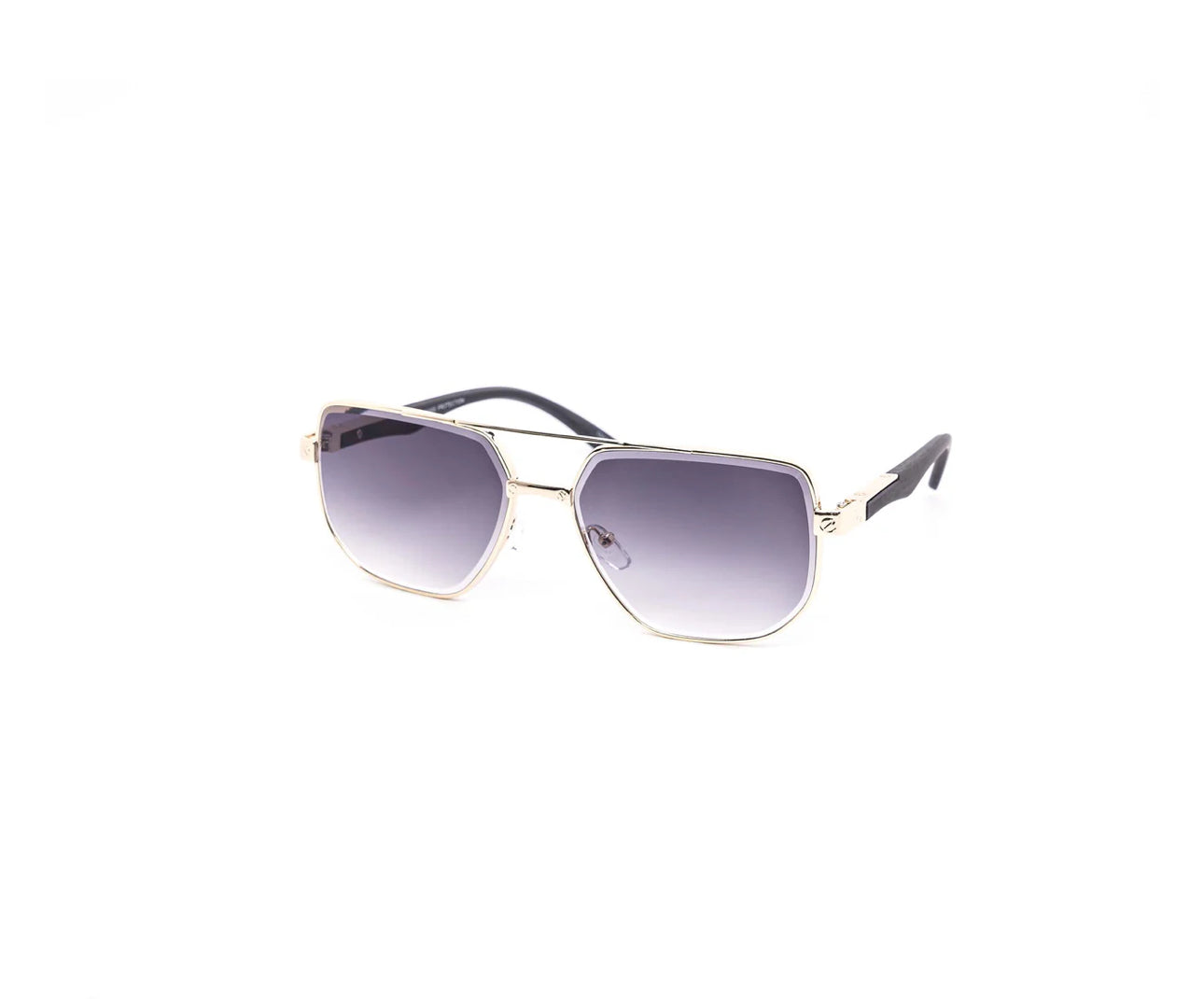 Modern Full Frame Gradient Miter-Cut Aviator